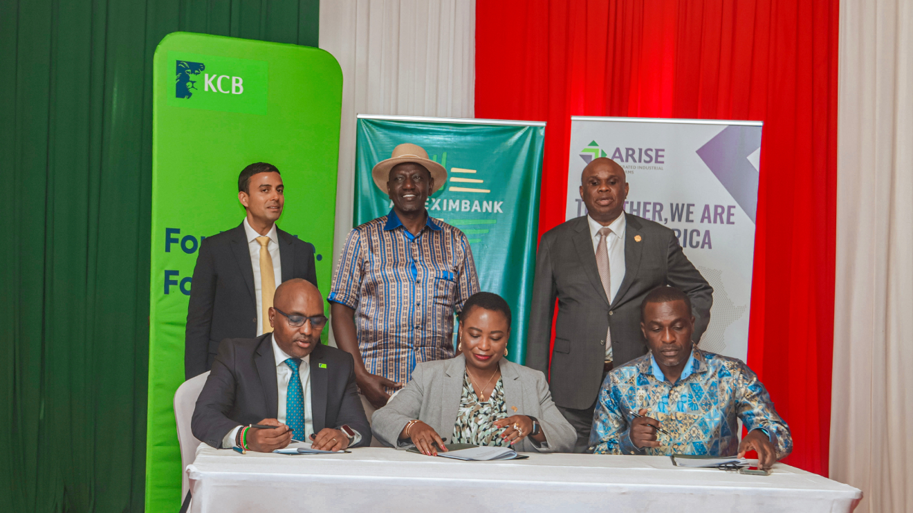President William Ruto presides over the signing of the MoU. PHOTO/COURTESY
